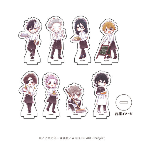 『WIND BREAKER』アクリルぷちスタンド01/BOX(全8種)(グラフアートイラスト)